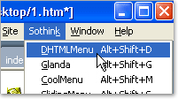 works with Sothink DHTML Menu